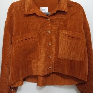 BDG Women's Orange Corduroy Jacket
